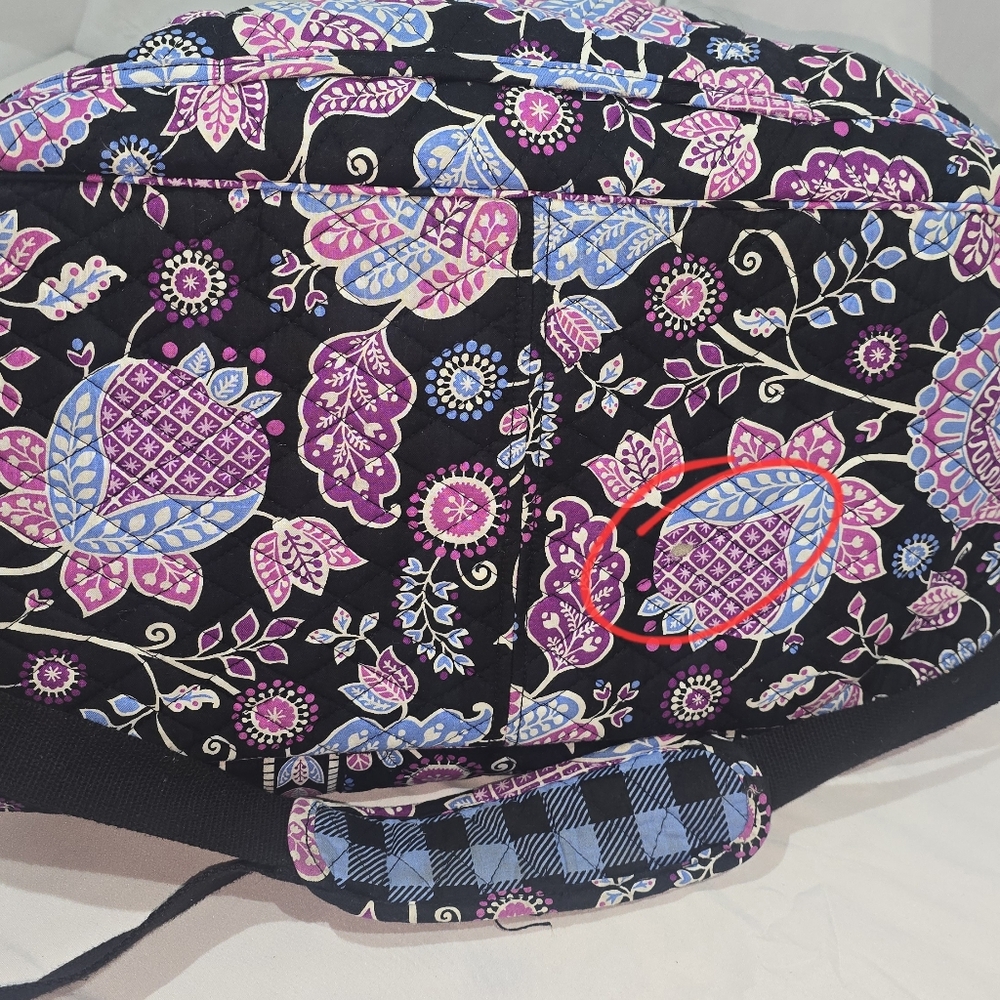 Vera Bradley Multicolor Floral Travel Bag - Picture 6 of 13